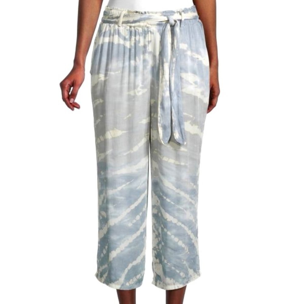 Vintage Havana Tie-Dyed Cropped Pants,  Small